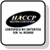 HACCP SYSTEM CERTIFED
